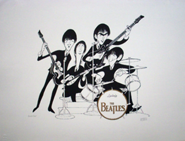 Beatles Limited Edition Print by Al Hirschfeld