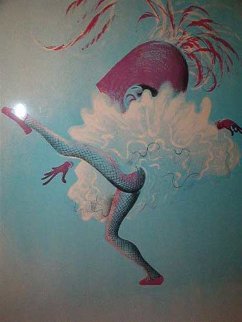 Untitled - Dancer Limited Edition Print - Al Hirschfeld Untitled - Dancer Limited Edition Print - Al Hirschfeld