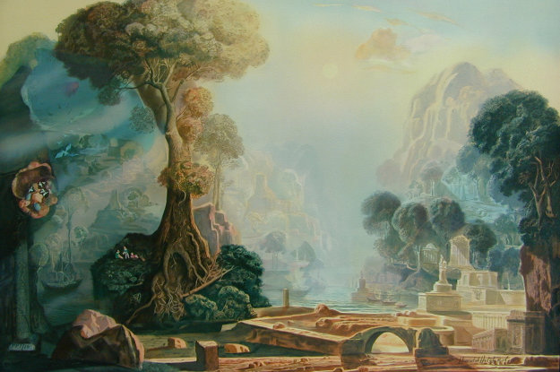 Plains of Jupiter PP 1988 Limited Edition Print by Harold Hitchcock Plains of Jupiter PP 1988 Limited Edition Print by Harold Hitchcock