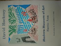 Moderne Museum of Art, Santa Ana Poster 1989 Limited Edition Print by David Hockney - 2 Moderne Museum of Art, Santa Ana Poster 1989 Limited Edition Print by David Hockney - 2