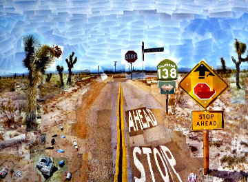 Pearblossom Hwy, 11-18th, April 1986, #2  2012 Poster HS Limited Edition Print - David Hockney