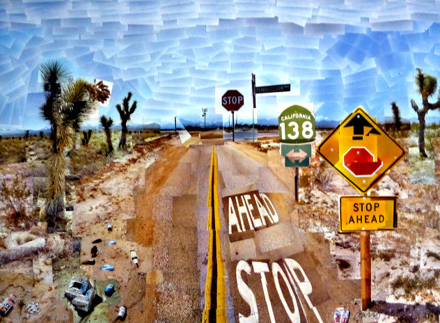 Pearblossom Hwy, 11-18th, April 1986, #2  2012 Poster HS Limited Edition Print by David Hockney