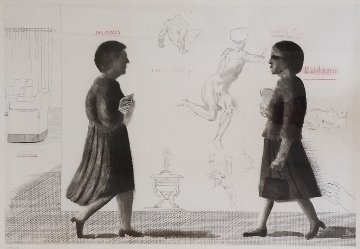 Student: Homage to Michelangelo 1975 Limited Edition Print - David Hockney Student: Homage to Michelangelo 1975 Limited Edition Print - David Hockney