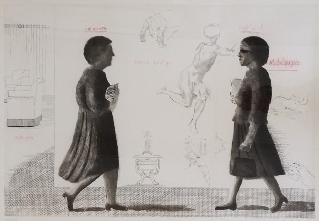 Student: Homage to Michelangelo 1975 Limited Edition Print by David Hockney Student: Homage to Michelangelo 1975 Limited Edition Print by David Hockney