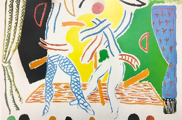 Hockney Paints the Stage Poster 1984 Limited Edition Print - David Hockney Hockney Paints the Stage Poster 1984 Limited Edition Print - David Hockney