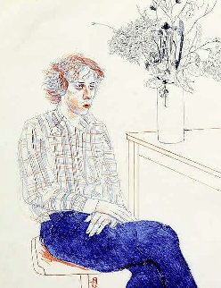 Gregory 1974 Limited Edition Print - David Hockney Gregory 1974 Limited Edition Print - David Hockney