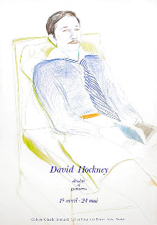 Dessins Et Gravures Poster 1975 Limited Edition Print - David Hockney Dessins Et Gravures Poster 1975 Limited Edition Print - David Hockney