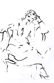 Celia Inquiring 1979 Hand Signed Limited Edition Print - David Hockney Celia Inquiring 1979 Hand Signed Limited Edition Print - David Hockney
