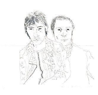 Ossie And Mo 1988 Limited Edition Print - David Hockney Ossie And Mo 1988 Limited Edition Print - David Hockney