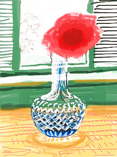 My Window 2010 HS Limited Edition Print - David Hockney My Window 2010 HS Limited Edition Print - David Hockney