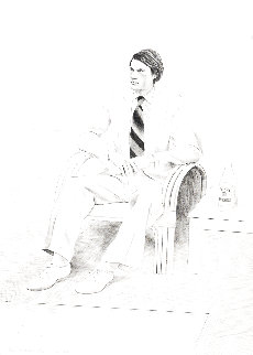 Joe McDonald 1976 Limited Edition Print - David Hockney Joe McDonald 1976 Limited Edition Print - David Hockney