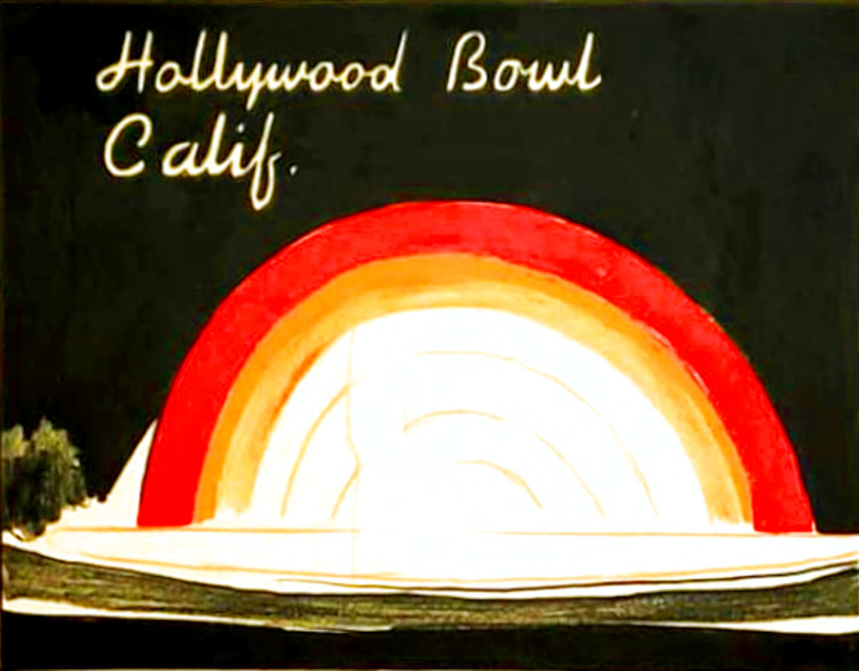 Hollywood Collection 1965 HS - Los Angeles, California Limited Edition Print by David Hockney