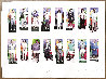 LA Visitors: Seven Page Portfolio 1990 HS - California Limited Edition Print by David Hockney - 4