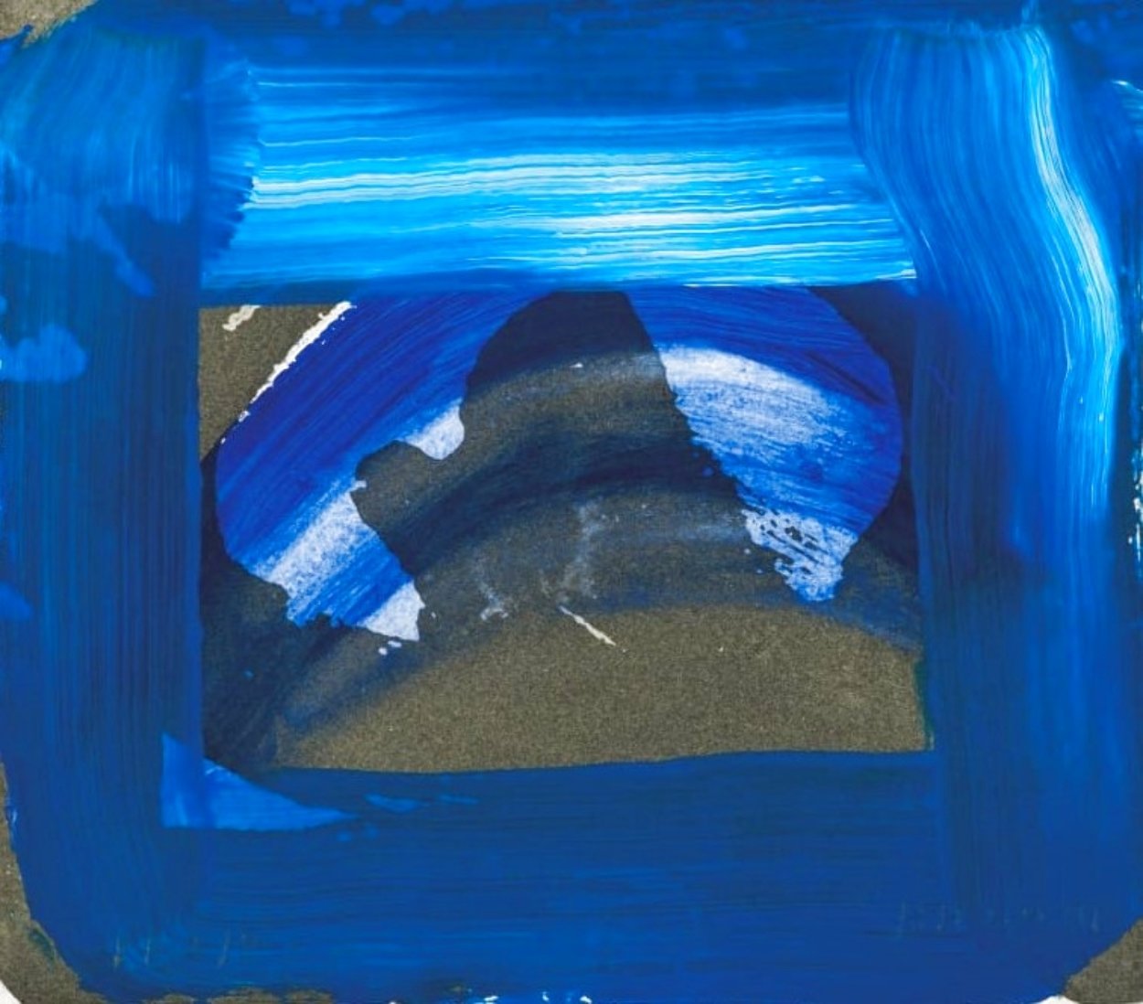 Sea PP 2002 Limited Edition Print by Howard Hodgkin