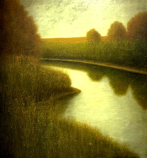 Umbra Laria 2002 72x72 Original Painting - Wade Hoefer Umbra Laria 2002 72x72 Original Painting - Wade Hoefer