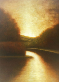 Mutato I 1999 48x36 Huge Original Painting - Wade Hoefer Mutato I 1999 48x36 Huge Original Painting - Wade Hoefer