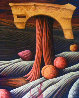 Scarecrow 1986 96x72 Huge Mural Original Painting by Wade Hoefer - 0