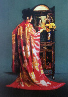 Red Kimono 1990 Limited Edition Print by Douglas Hofmann - 0