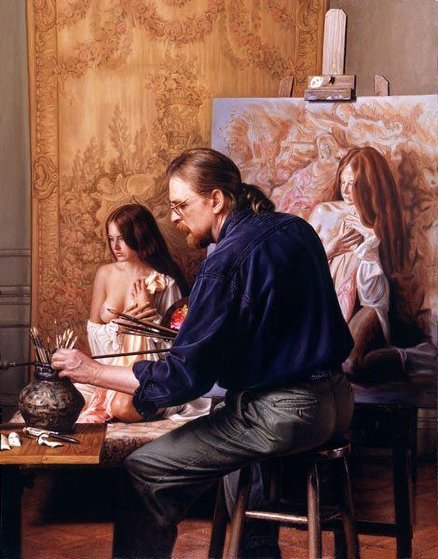 Self Portrait 1990 Limited Edition Print by Douglas Hofmann Self Portrait 1990 Limited Edition Print by Douglas Hofmann