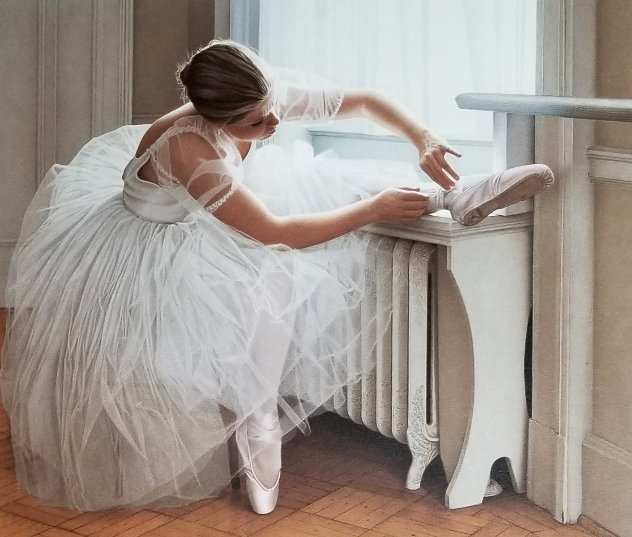 Ballerina 1995  with Remarque Limited Edition Print by Douglas Hofmann
