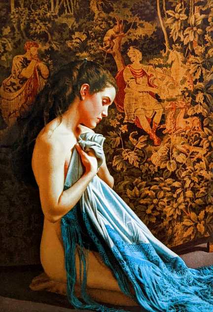 Shawl and Tapestry 1988 Limited Edition Print by Douglas Hofmann