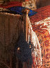 Robe de Satin 1983 28x34 Original Painting by Douglas Hofmann - 2