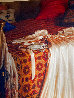 Robe de Satin 1983 28x34 Original Painting by Douglas Hofmann - 3