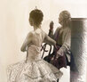 Ballet Mistress Drawing 21x21 Drawing by Douglas Hofmann - 0