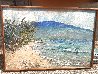 Malaea Beach 26x38 - Maui, Hawaii Original Painting by Hajime Okuda - 1