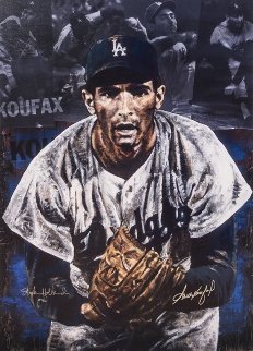 Sandy Koufax 2007 Embellished Limited Edition Print - Stephen Holland Sandy Koufax 2007 Embellished Limited Edition Print - Stephen Holland