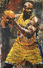 Shaq 46x29 Huge Original Painting by Stephen Holland - 0