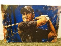 Blue Hawaii - Tiger Woods Embellished 2005 HS By Tiger Limited Edition Print by Stephen Holland - 1
