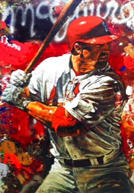 Mark Mcgwire - Huge Limited Edition Print by Stephen Holland