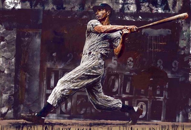 Joe Dimaggio CE 2006 - Huge Limited Edition Print by Stephen Holland