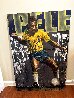 Pele 60x40 - Huge - Soccer - Signed Twice Original Painting by Stephen Holland - 1