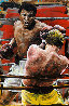 Ali Turns It On - Cassius Clay (Muhammad Ali) 2001 HS by ALI - 60x38  Huge Original Painting by Stephen Holland - 0
