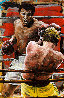 Ali Turns It On - Cassius Clay (Muhammad Ali) 2001 HS by ALI - 60x38  Huge Original Painting by Stephen Holland - 7