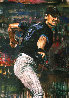 Randy Johnson 2002 Embellished Limited Edition Print by Stephen Holland - 0