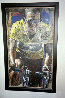 Tour De France: Lance Armstrong 2006 40x22 - Huge Original Painting by Stephen Holland - 1