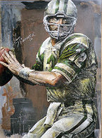 Joe Namath 2006 55x40 HS by Joe - Huge Original Painting by Stephen Holland - 0