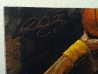 Karl Malone 46x29  Huge Original Painting by Stephen Holland - 2