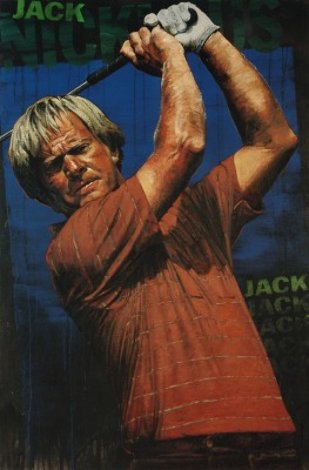Jack Nicklaus 2005  Embellished (Golf) HS by Jack Limited Edition Print - Stephen Holland