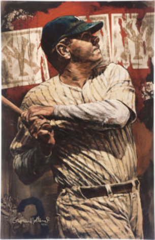Babe Ruth Bambino 2006 Embellished Limited Edition Print - Stephen Holland