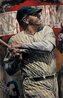 Bambino 2005 - Framed Embellished Giclee on Canvas  - Huge Limited Edition Print by Stephen Holland - 1