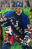 Wayne Gretzky New York Rangers 2000 Embellished Limited Edition Print by Stephen Holland - 0