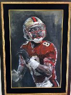 Jerry Rice 30x42 Huge Original Painting by Stephen Holland - 1 Jerry Rice 30x42 Huge Original Painting by Stephen Holland - 1