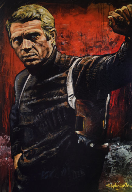 Steve McQueen 41x28 Huge Limited Edition Print by Stephen Holland