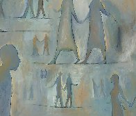 Tightrope 2018 24x32 Original Painting by John Holyfield - 3