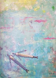 Stages of Love No. 28 2022 30x22 Original Painting - John Holyfield Stages of Love No. 28 2022 30x22 Original Painting - John Holyfield