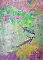 Stages of Love No. 29 2022 30x22 Original Painting by John Holyfield - 0 Stages of Love No. 29 2022 30x22 Original Painting by John Holyfield - 0
